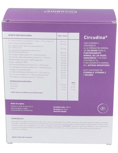 Direct Nutrition Circudina 20X20Ml