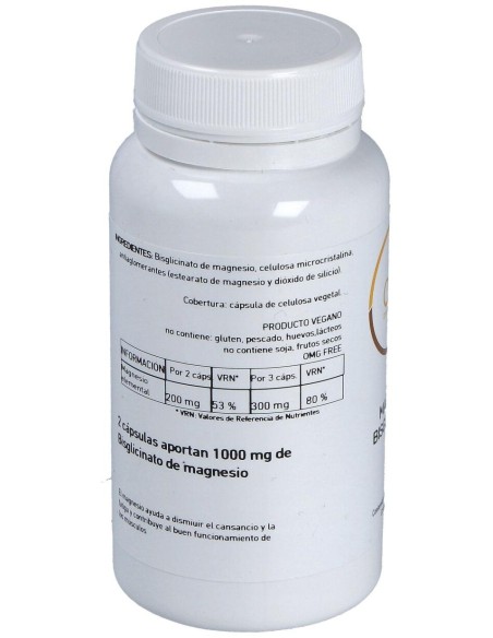 Magnesio Bisglicinado 60Cap.