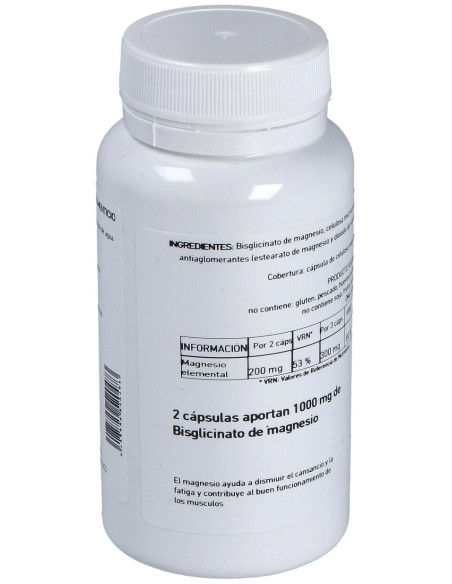 Magnesio Bisglicinado 60Cap.