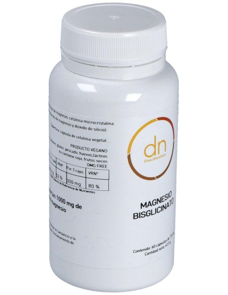Magnesio Bisglicinado 60Cap.