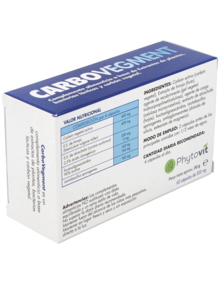 Phytovit Carbovegment 60Caps