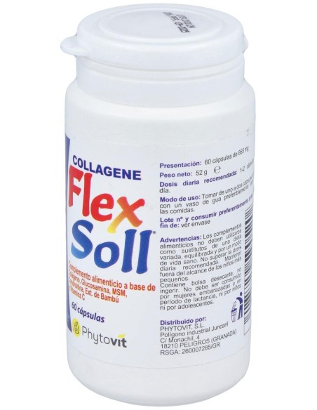 Phytovit Flex Soll Colágeno 60Comp