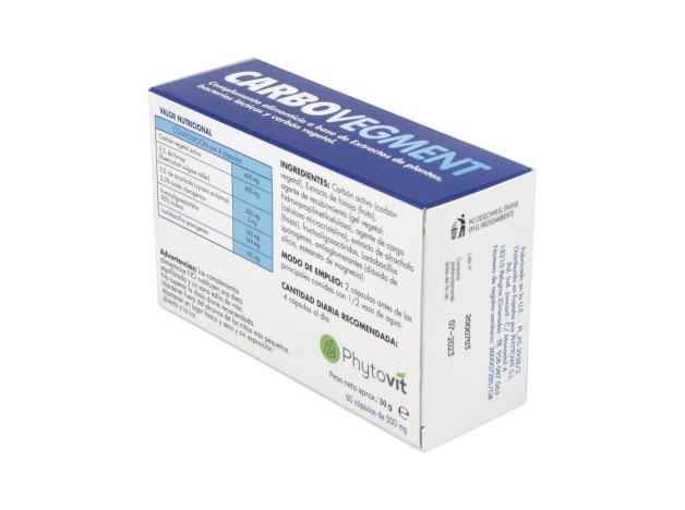 Phytovit Carbovegment 60Caps