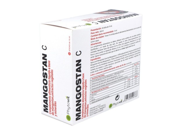 Phytovit Mangostan C 20 Viales