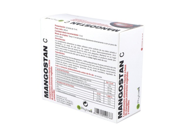 Phytovit Mangostan C 20 Viales