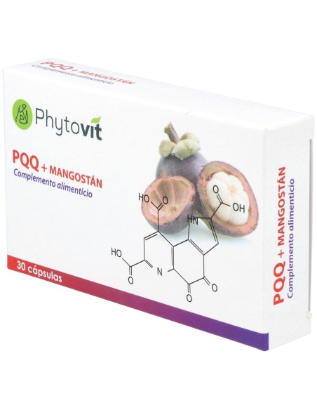 Phytovit Pqq Y Mangostán 30Caps