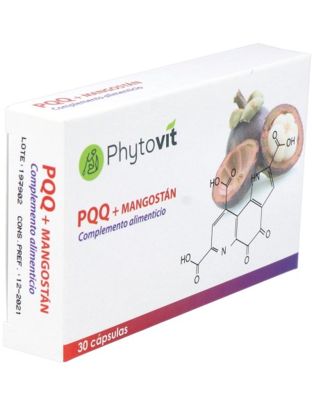 Phytovit Pqq Y Mangostán 30Caps