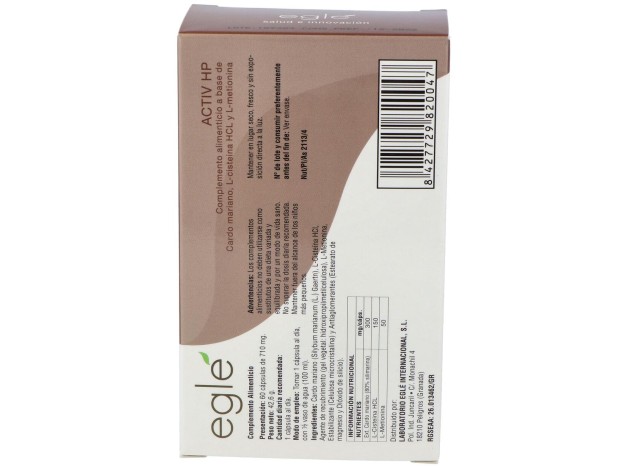 Egle Activ Hp 60Cap