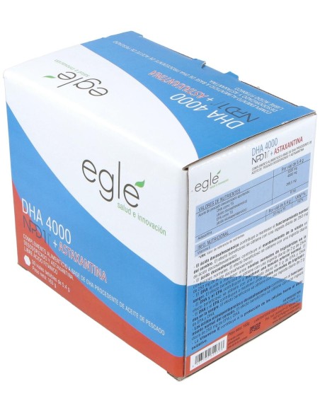 Eglé Dha 4000 Npd1 + Astaxantina 30X5Ml
