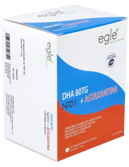 Egle Npd1 Dha 80Tg Astaxantina 60Caps