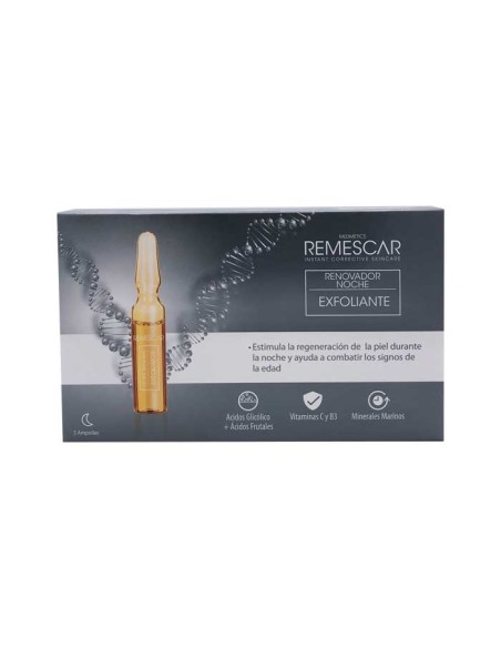 Remescar Renovador Noche Exfoliante 5 Ampollas