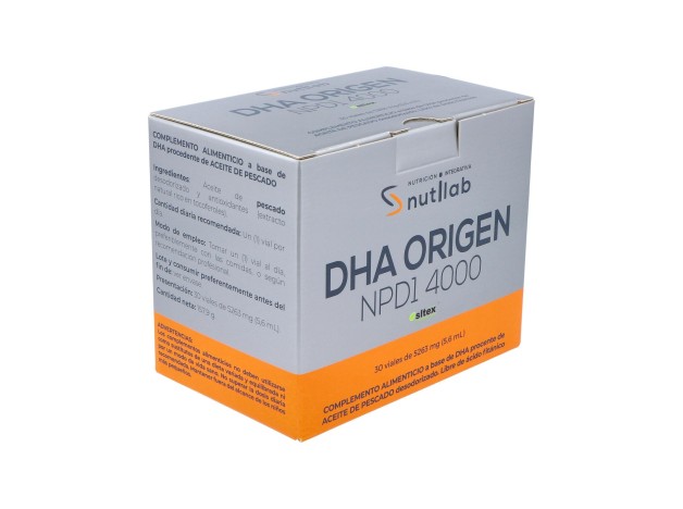 Nutilab Dha Origen Npd 4000 30 Ampollas