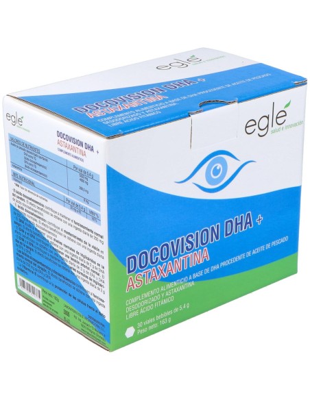 Eglé Docovision Dha + Astaxantina 30X5Ml