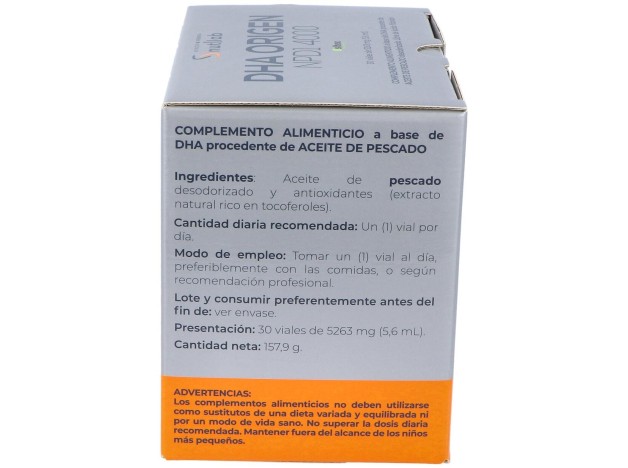 Nutilab Dha Origen Npd 4000 30 Ampollas
