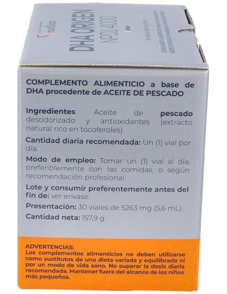 Nutilab Dha Origen Npd 4000 30 Ampollas