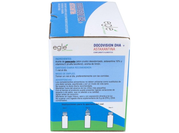 Eglé Docovision Dha + Astaxantina 30X5Ml