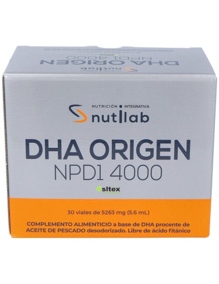 Nutilab Dha Origen Npd 4000 30 Ampollas
