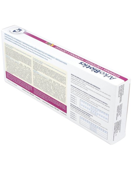 Arkopharma Arkobiotics Vitaminas Y Defensas Niños, 7 Ampollas