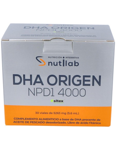 Nutilab Dha Origen Npd 4000 30 Ampollas