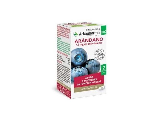 Arandanos 40Arkocapsulas. Bio