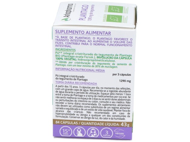 Plantago 84Arkocapsulas. Bio
