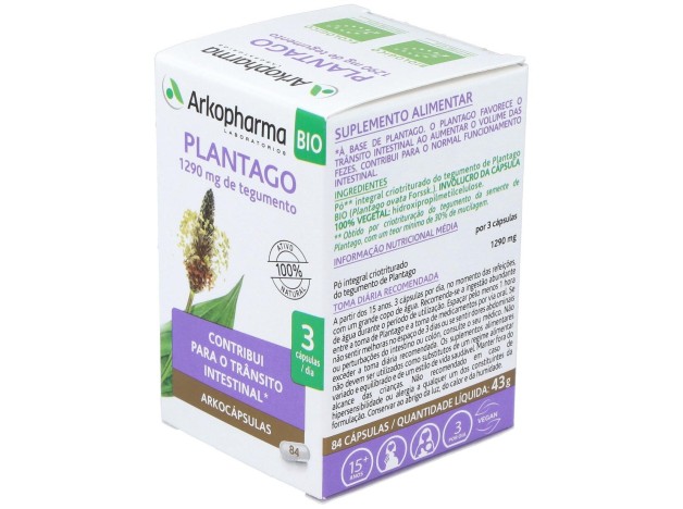Plantago 84Arkocapsulas. Bio