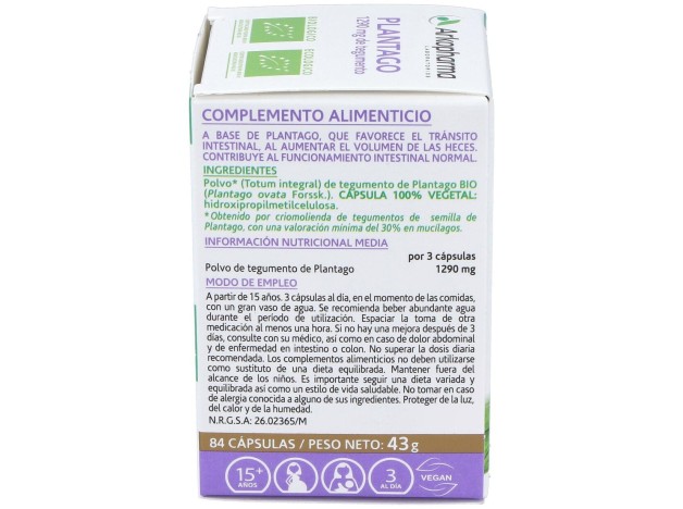 Plantago 84Arkocapsulas. Bio