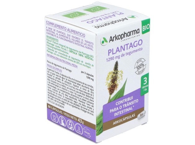 Plantago 84Arkocapsulas. Bio