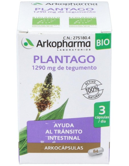 Plantago 84Arkocapsulas. Bio