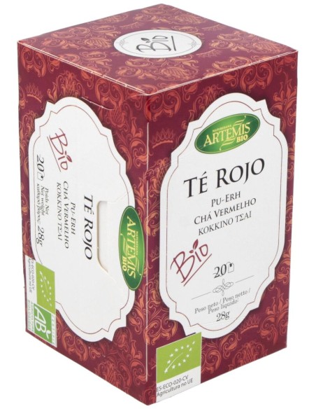 Te Puerh Rojo Infusion 20Bolsitas. Bio