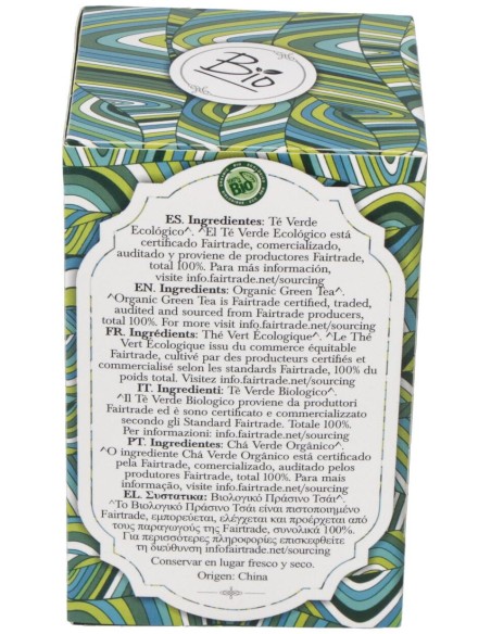 Te Verde Infusion 20Bolsitas. Bio