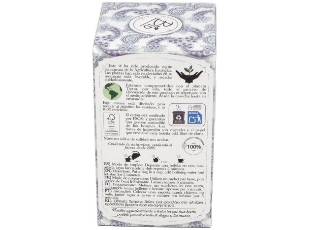 Herbes Del Moli Te Blanco Infusion Bio 20Uds