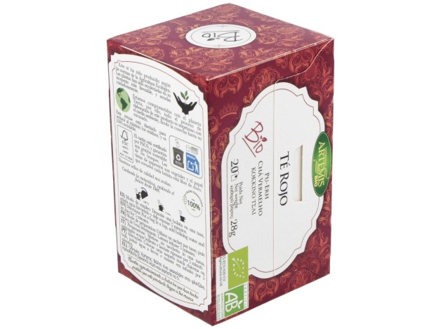 Te Puerh Rojo Infusion 20Bolsitas. Bio