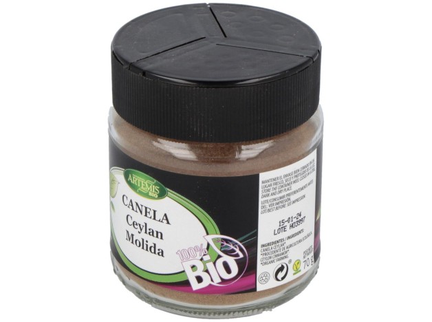 Especia De Canela Ceylan Xl Molida 70Gr. Bio