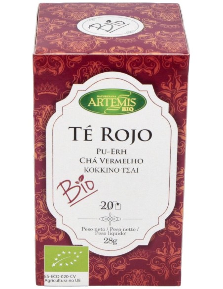 Te Puerh Rojo Infusion 20Bolsitas. Bio