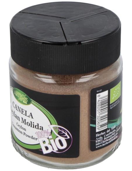 Especia De Canela Ceylan Xl Molida 70Gr. Bio