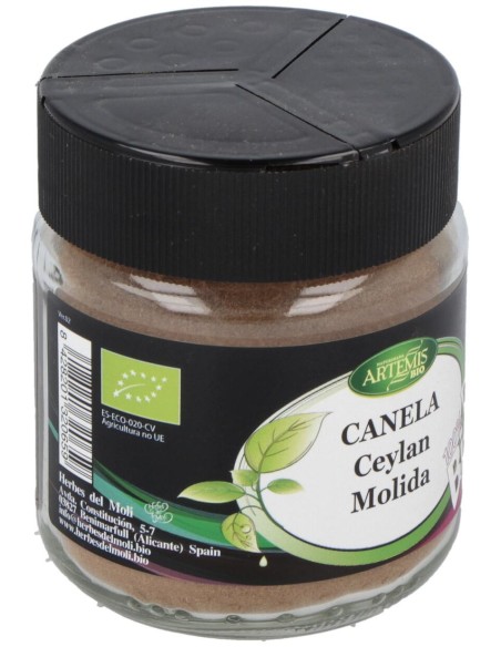 Especia De Canela Ceylan Xl Molida 70Gr. Bio