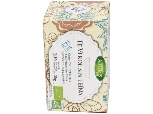 Te Verde Sin Teina Infusion 20Bolsitas. Bio