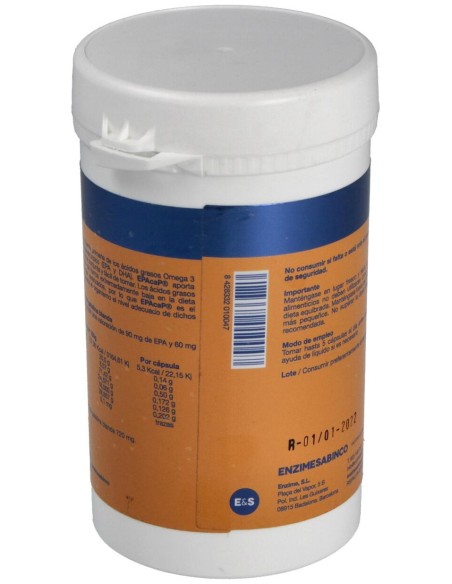 Sabinco Epa Cap Acidos Grasos Omega 3 250 Caps