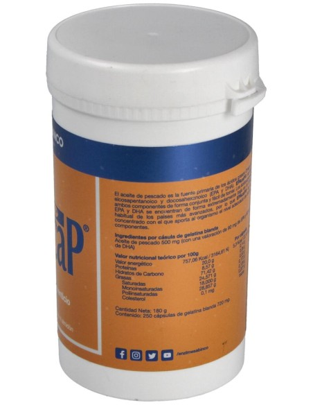 Sabinco Epa Cap Acidos Grasos Omega 3 250 Caps