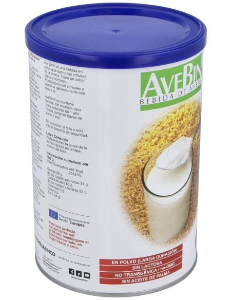 Sabinco Avebin Bebida Avena Polvo 400G