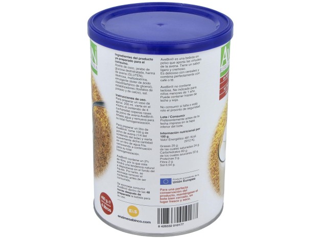 Sabinco Avebin Bebida Avena Polvo 400G