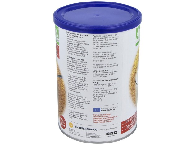 Sabinco Avebin Bebida Avena Polvo 400G