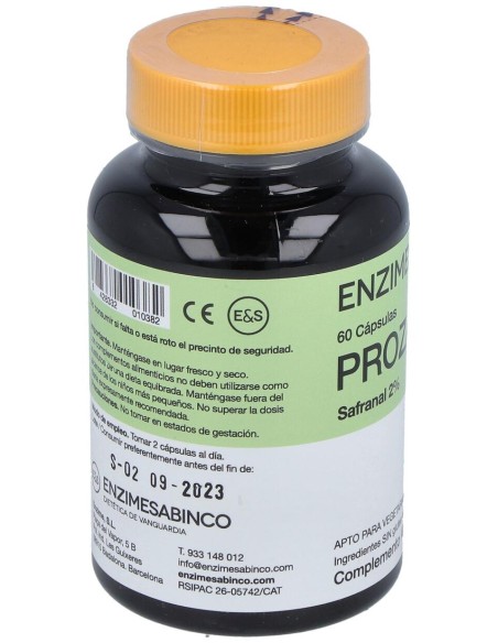 Sabinco Prozafran Enzime 60Caps