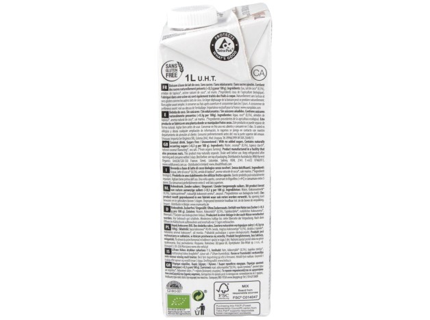 Ecomil Bebida De Coco Nature 1Lt 6Uds. Bio S/A
