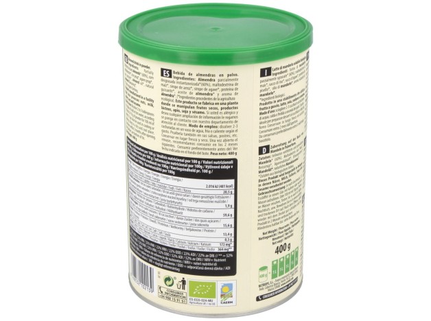 Ecomil Leche Ecológica De Almendra Instantánea...