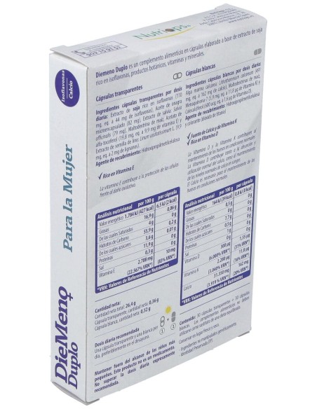 Diemeno Duplo 30Cap.Blancas Y 30Cap.Transparen