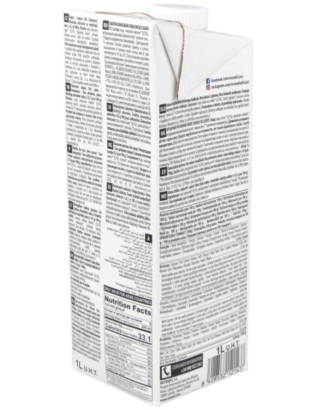 Ecomil Bebida De Coco Nature 1Lt 6Uds. Bio S/A
