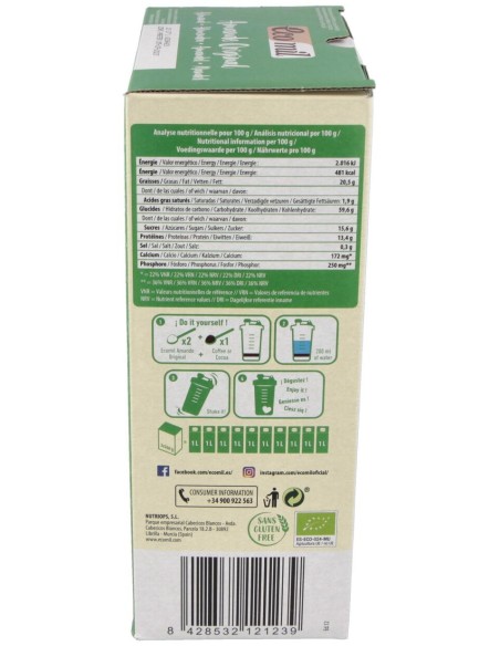 Ecomil Leche Ecológica De Almendra Instantánea 800G
