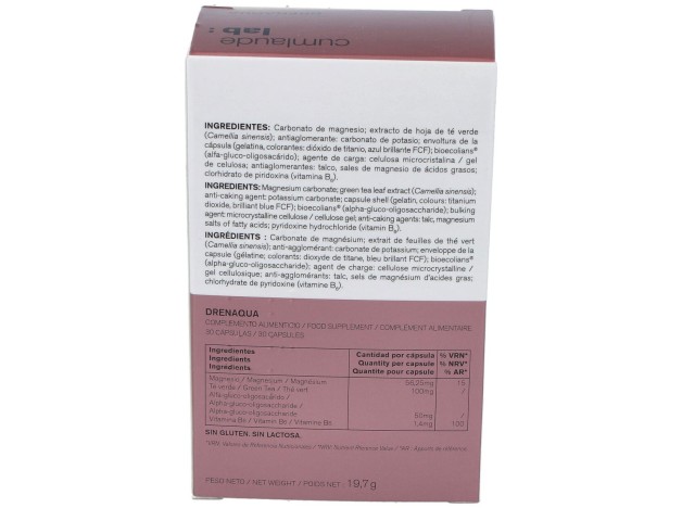 Drenaqua Complemento Alimenticio Cápsulas 30 U